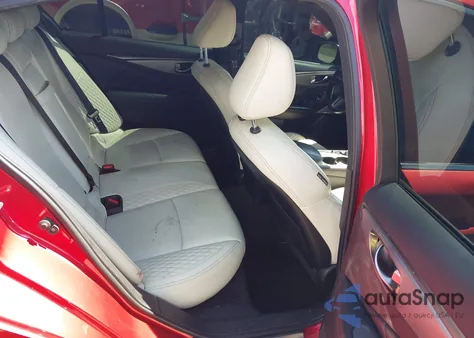 2020 Infiniti Q50 Red Sport 400 from USA, damaged, VIN JN1FV7AP0LM630262